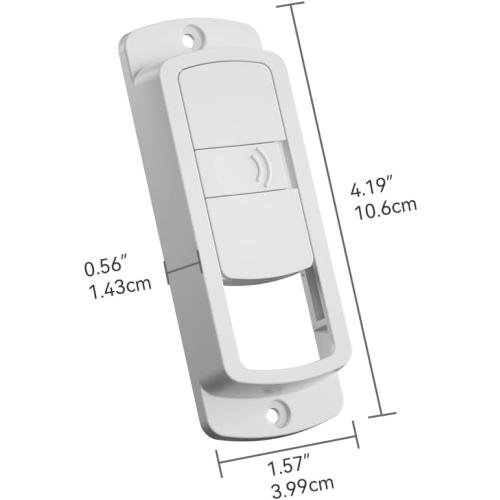 SAFELON 4 PCS Light Switch Cover Guard for Baby Safety, Childproof Light Switch Locks, Wall Switch Covers Prevents Kids from Turning The Lights On and Off