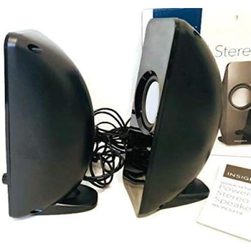Power Stereo Speakers 2.0 w/Headphone Jack
