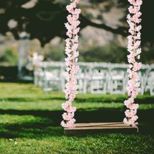 6PC 35.4FT Cherry Blossom Flowers Garland Vine for Decoration