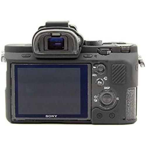 Sony A7II Case, BolinUS Fullbody Ultra-Thin Lightweight Rubber Soft Silicone Housing Case Bag Cover for Sony Alpha A7ii A7R2 A7Rii A7sii (Black)