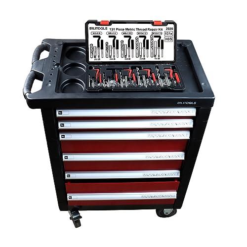 BILITOOLS Helicoil Thread Repair Kit Metric