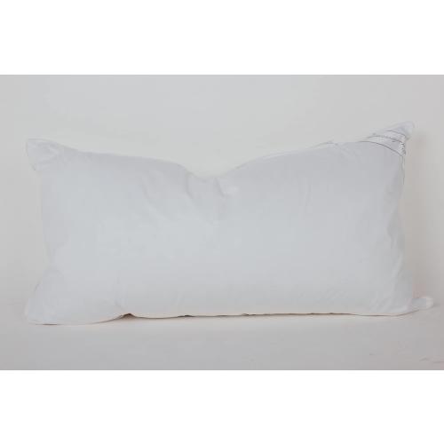 King Size Goose Down Feather Hotel Collection Bed Pillow for Sleeping for Back, Stomach or Side Sleepers King Size(20x36IN) White 1 Pack