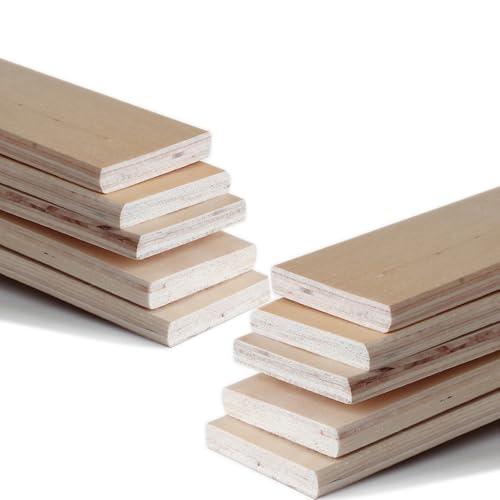 Replacement Slats for Curved Bed Frame Support and Sofa Support System (39.3 x 2.08 x 0.33/10 Pack)