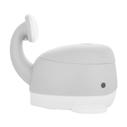 Kindsgut Whale Potty Training Toilet, Light Grey | Child Friendly, Discreet Colors, Potty Training