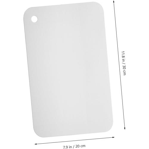 Mikinona Food Grade Cutting Board Stand Steel Chopping Board Double-sided Kitchen Tool Skid Design