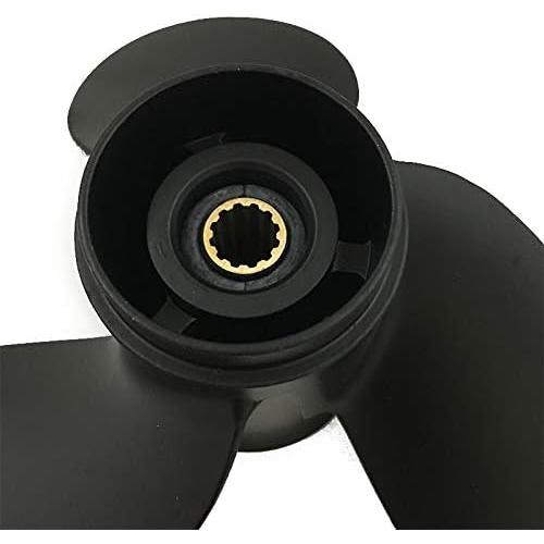 CAPTAIN Propeller 8.5x8.5 Fit Mercury Outboard Engine 8hp 9.9hp 12 Tooth Spline 48-897618A10