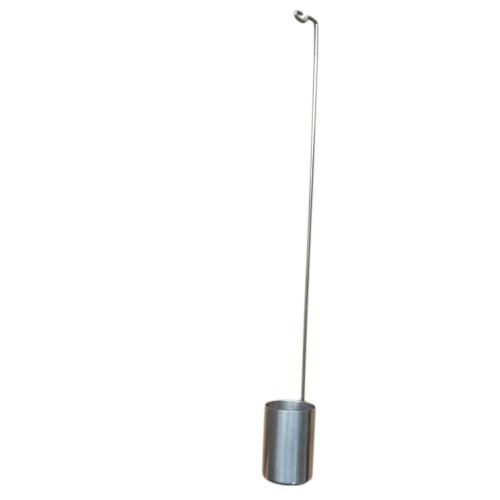 Stainless Steel Integrated Liquid Nitrogen Transfer Scoop – Durable & Leakproof Design for LN2 Dewar Tanks & Storage Vessels. Ø2.5×24 (65mm×L600mm)