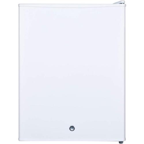 FS30L7 19 Medical Commercially Approved Compact Freezer with 1.8 cu. ft. Capacity Factory Installed Lock Adjustable Thermostat and Manual Defrost in White