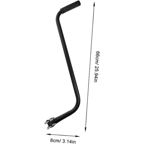 Boy Girl's Training Push Bar Durable Cycling Handle for Learning to Support for Boy Girl Bicycles