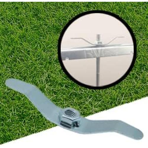 RV Dual Propane Tank Cylinder Rack for Camper and Travel Trailer for 20lb Tanks, Black,