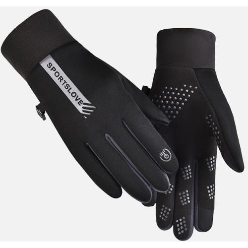 INOGIH Cold Weather Running Gloves for Women Winter Soft Warm Touchscreen Cycling Gloves Non-Slip