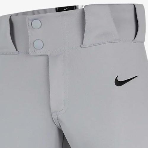 Size M Nike Vapor Select Big Kids' (Boys') Baseball Pants (BQ6443-105, Team White/Team Black/Team Black)