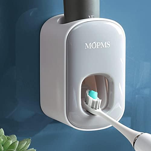 MOPMS Automatic Toothpaste Dispenser Wall Mounted for Kids and Adult 1Pcs