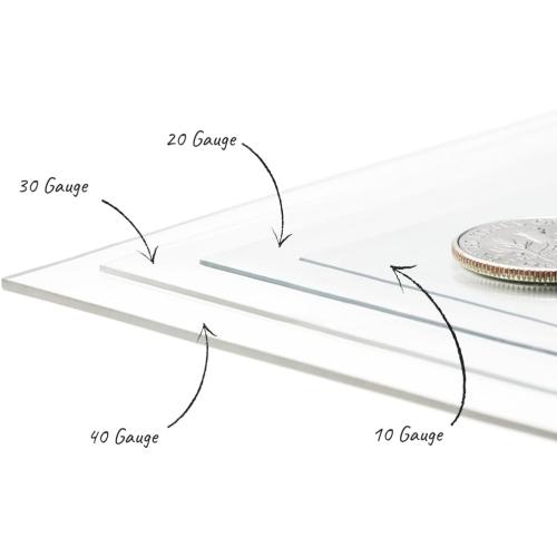 Clear Marine Vinyl Sheeting, 40 Gauge, 5 Yard Roll of Transparent Plastic, Storm Windows, Covering, Protection, Tablecloth Protector