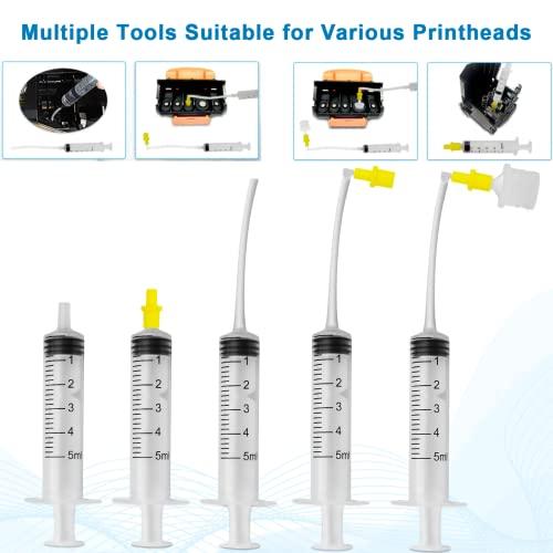 Printhead Cleaning Kits for Epson HP Canon Brother Inkjet Printers, 100ML