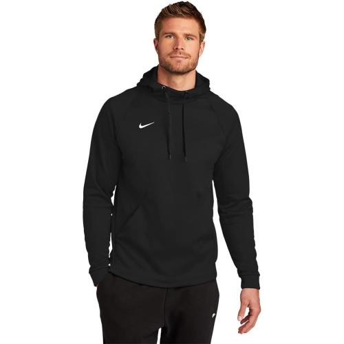 L Nike Men's Therma Crew Sweatshirt - Anthracite, Small - Unisex Clothing for Outdoor Enthusiasts