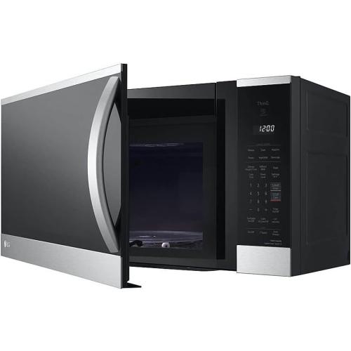 LG MVEM1825F Microwave, PrintProof Stainless Steel