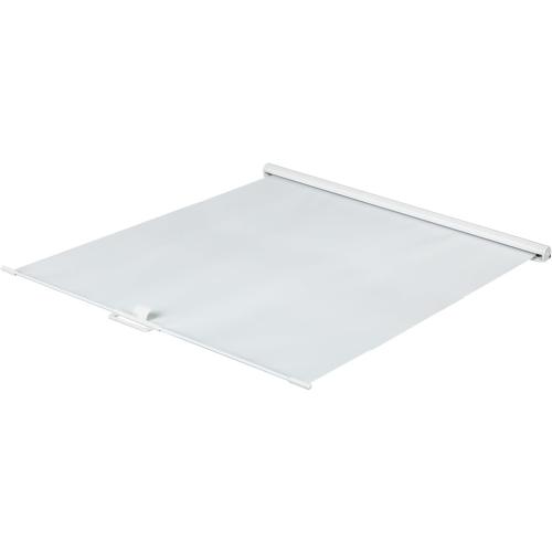 Sun Shade Retractable White For 14 x 14 RV Roof Vent Fan