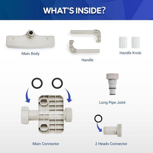 Upgraded Pool Fountain for Above Ground Pools, Pool Sprinkler
