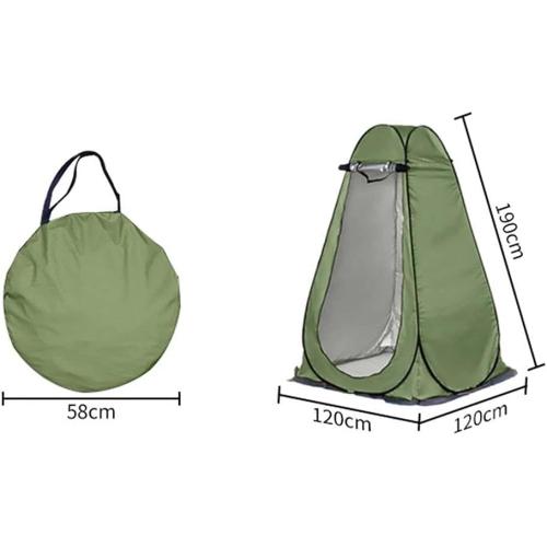 Foldable Privacy Tent for Portable Toilet, Shower and Changing Room Camping Privacy Shelter Tent with Carry Bag for Camping & Beach Lightweight & Sturdy, Easy Set Up