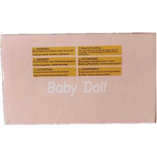 Lifelike Reborn Baby Dolls Girls Reborn Doll Eyes Closed Soft Body Realistic Newborn Baby Doll Real Life Baby Dolls Gift Box Toys 20 Inch Look Like a Real Baby