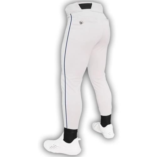 Size S ...Dirty Mids Original Youth Piped Baseball Pants – Pro Fit, Reinforced Knees, Anti-Slip Waistband, Game-Ready