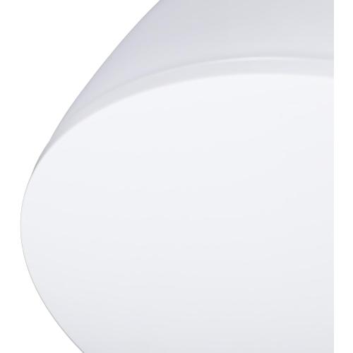 Modern Hourglass Shaped Accent Stool, White, Polypropylene (PP), 16.93 x 11.81 x 17.01 inches, Glossy Plastic Finish, 250 lbs Weight Limit