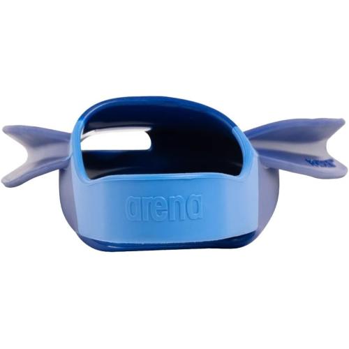 Arena Unisex Adult Powerfin Pro II Swim Training Fins Men and Women Silicone Short Blade Flippers Left-Right Customized, Sizes 4.5-13.5