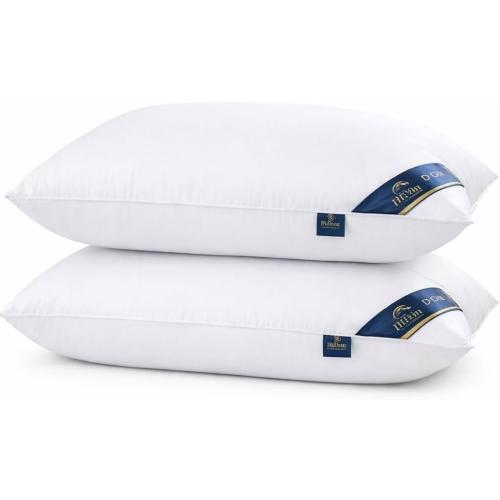 2-Pack Luxury Soft Down Alternative Sleeping Pillows for All Sleep Positions
