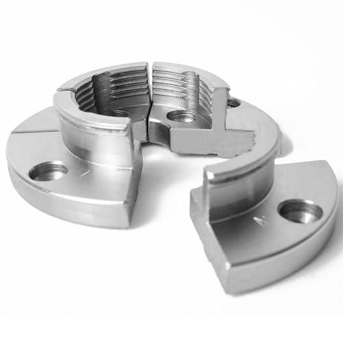 CK-3.75Z-RJTT Round Jaws for BMWOOD CK100 Series Woodturning Lathe chuck, Compatible with the Harbor Freight Bauer 23222A-B chuck.