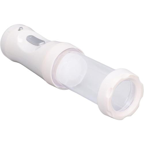 Electric Press, Making Kit Transparent Electric Decorating Tool with 12 and 4 Decorating Nozzles, for DIY Cake Decorating