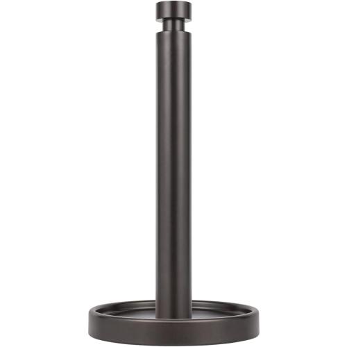 Ivilon Paper Towel Roll Stand - Steady and Easy Tear - Fits All Paper Towel Rolls - Oil Rubbed Bronze