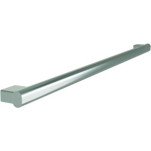 Bradley 8B1-0014200 Elvari 42 Inch Oval Safety Grab Bar | Commercial Restroom, ADA Compliant, 250 lb Load Capacity, Flangeless Concealed Mounting, Stainless Steel, Satin Finish