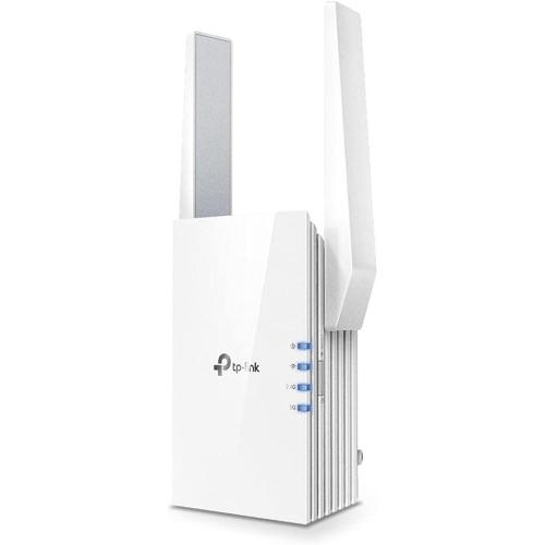 TP-Link AX1500 WiFi 6 Extender, Up to 1500Mbps, Next-Gen Dual Band WiFi Booster, WiFi Repeater with Gigabit Port, Access Point Mode, 2 External Antennas, Easy Set-Up, OneMesh Compatiable(RE505X)