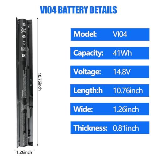 VI04 Notebook Battery for HP Spare 756743-001 756478-851 756744-001