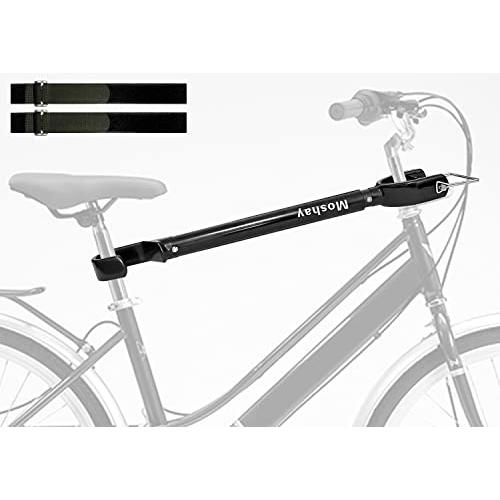 MOSHAY Bike Rack Crossbar Universal Top Tube Frame Mount for Car Racks - Adjustable 18-28in Bike Accessories for Step-Through & Suspension Frames - Tool-Free Installation, 60lb Capacity