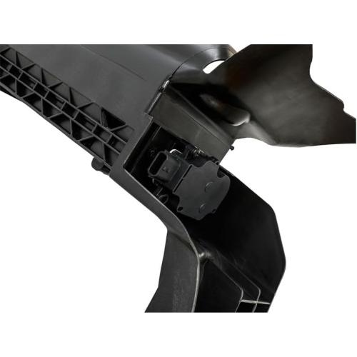 BLACK Rogue Active Shutter with Motor - Active Grille Shutter Assembly w/Motor Compatible with 2016 2017 2018 2019 Nissan Rogue replaces 601-356 214214BC0A 214216FR0A