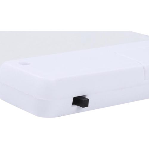 Flat Book Lights for Reading at Night in Bed Clear LED Book Page Light Bookmark Light for Reading Illuminator Panel Plate Lamp Board Wireless (White)