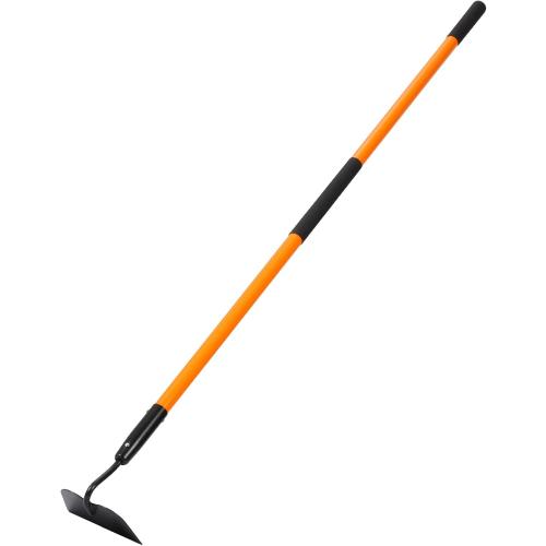 Garden Hoe Tool, Heavy Duty Hoe Garden Tool, Garden Hoe for Weeding with Long Fiberglass Handle, 58 Inches