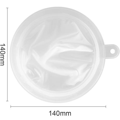 HAUSPROFI Stainless Steel Funnel, 5.1 inch 304 Stainless Steel Kitchen Funnel with 200 Mesh Food Filter Strainer for Transferring Liquids, Oil, Making Jam