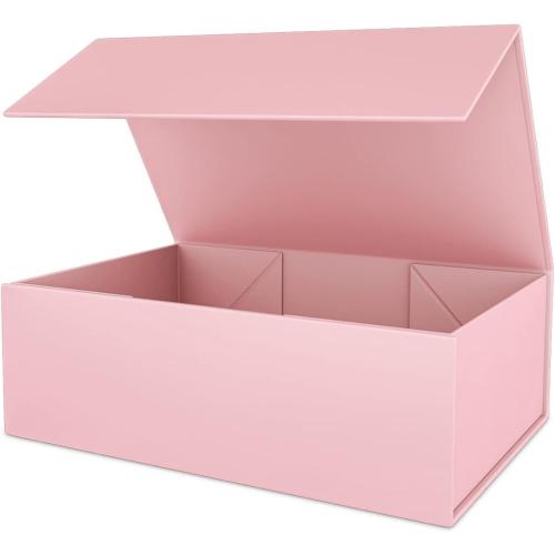 Pink Gift Box  with Magnetic Closure Lid Gift Boxe for Presents,Bridesmaid Gifts Boxes,Cute Box,Birthday Gift box,Luxury for Gift Packaging, Magnetic Gift Boxe for Wrapping Gifts (Pink) 3 PCs (See The Pictures For The Size)
