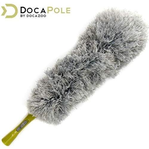 DOCA Telescoping Pole 7-30 Ft - Extension Pole for Cleaning, Feather Duster, Window Washing Kit, Paint Roller, Window Squeegee - High Reach Extendable Kit for Indoor & Outdoor - Feather Duster