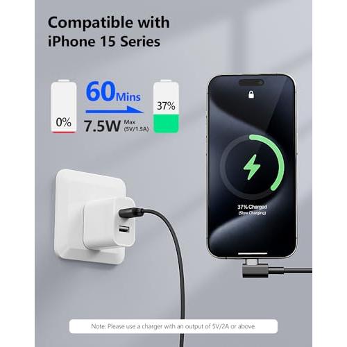 SUNGUY USB C Cable Right Angle 3FT, 2-Pack 90 Degree 3A USB 2.0 Fast Charging & Data Sync Cable Compatible with Samsung Galaxy S21 S20 S10 Plus, Note 20 10, Moto G7 G8, LG V50 V40 G8 G7