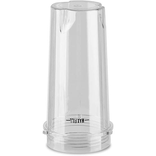 Replacement Parts 16oz Single Serve Cup with Sip&Seal Lid, Compatible with Ninja Blender BL200 30/ BL201 30/BL201C 30/BL203QBK/BL100 (2 Pack)
