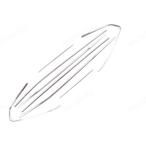 Car Accessories Fit for Toyota RAV4 2019-2025 Stainless Steel Chrome Lower Windows Frame Sill Molding Cover Trims 8PCS