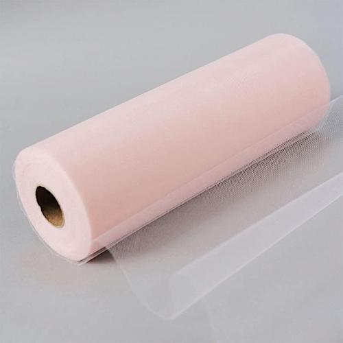 2pack ..12-Inch x 300 feet Rose Gold Tulle Fabric by The Bolt - Sewing DIY Craft Wedding Party Favors Decorations Costume Supplies