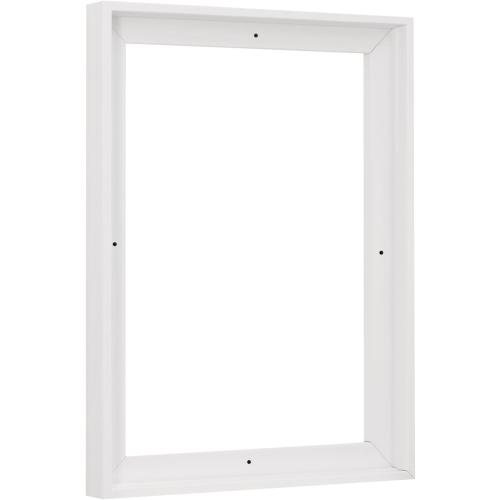 Pixy Canvas Floater Frame 14x16 for 3/4 (0.75) inch Deep Canvas Paintings/Canvas Prints/Wood Canvas Panels/Wall Art/Wall Decor/Home Decor/Artwork (White, 14 x 16 inch, Portrait)