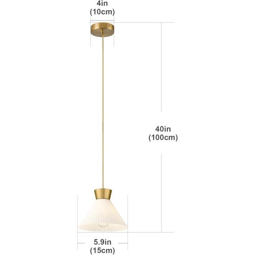 Modern Style Battery Operated Pendant Light White，Battery Ceiling Light fixtures with Rechargeable Bulbs 10 Colors Modes Remote Dimmable for Bedroom Living Room Hallway