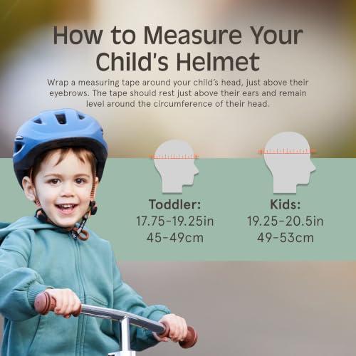 Retrospec Scout Toddler Bike Helmet - Kids Bike Helmet Multi-Sport Protection, Premium Safety & Ventilation, Adjustable Kids Helmets in 2 Sizes for Boys and Girls