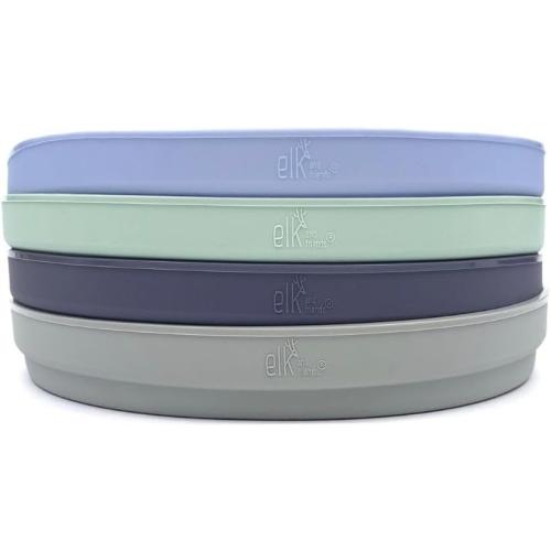 Elk and Friends Baby/Toddler 6.7 Porcelain Plate Sleeves Only | 4pk